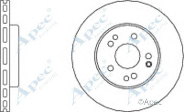 APEC BRAKING DSK936 гальмівний диск