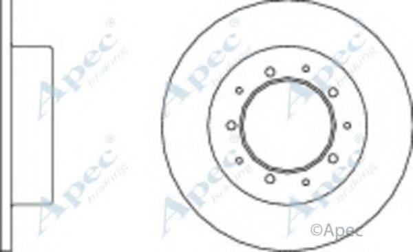 APEC BRAKING DSK945 гальмівний диск