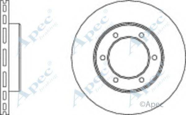 APEC BRAKING DSK955 гальмівний диск