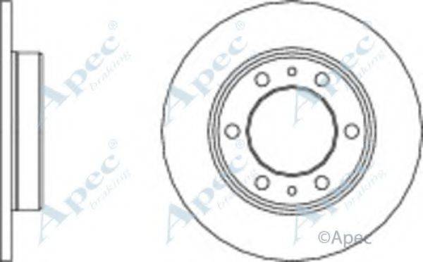 APEC BRAKING DSK967 гальмівний диск