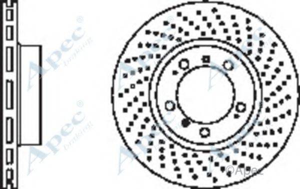 APEC BRAKING DSK2468 гальмівний диск