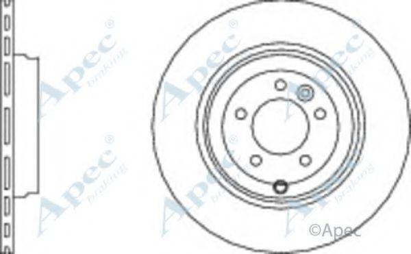 APEC BRAKING DSK2819 гальмівний диск