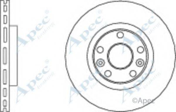 APEC BRAKING DSK2823 гальмівний диск