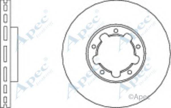 APEC BRAKING DSK2904 гальмівний диск