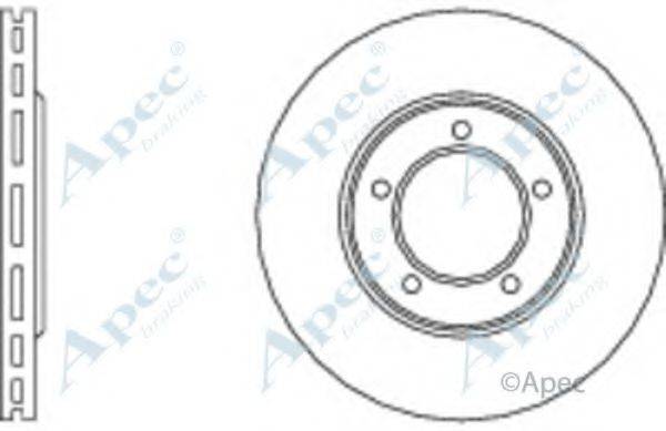 APEC BRAKING DSK599 гальмівний диск