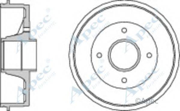 APEC BRAKING DRM9148 Гальмівний барабан