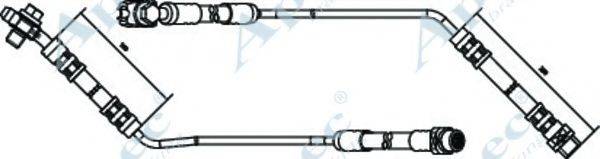 APEC BRAKING HOS3156 Гальмівний шланг