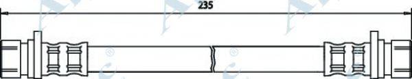 APEC BRAKING HOS3221 Гальмівний шланг