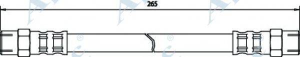 APEC BRAKING HOS3303 Гальмівний шланг