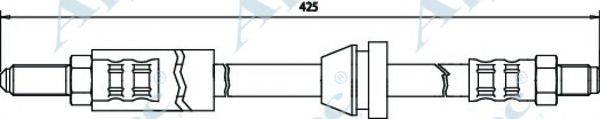 APEC BRAKING HOS3338 Гальмівний шланг