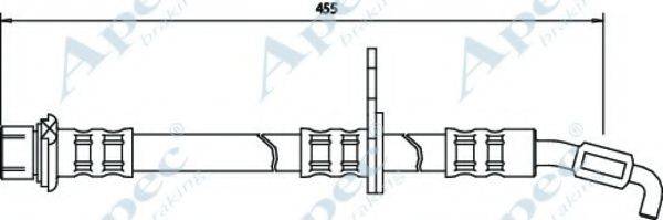 APEC BRAKING HOS3531 Гальмівний шланг