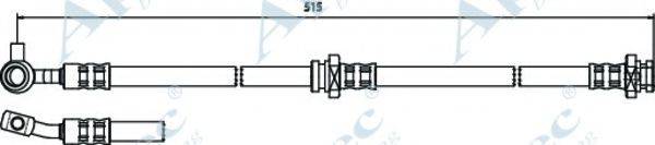 APEC BRAKING HOS3576 Гальмівний шланг