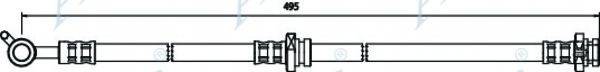 APEC BRAKING HOS3578 Гальмівний шланг