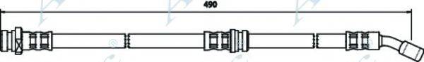 APEC BRAKING HOS3640 Гальмівний шланг