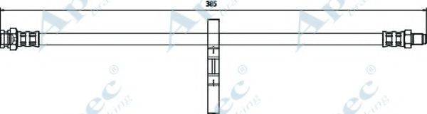 APEC BRAKING HOS3720 Гальмівний шланг