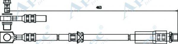 APEC BRAKING HOS3749 Гальмівний шланг