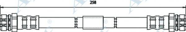 APEC BRAKING HOS3758 Гальмівний шланг