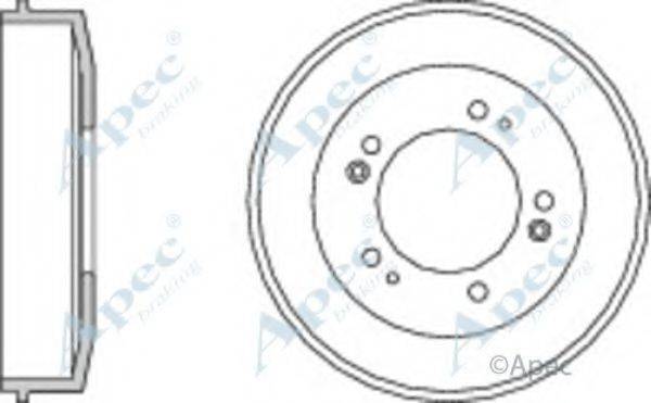 APEC BRAKING DRM9179 Гальмівний барабан