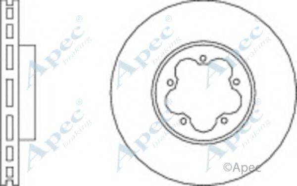 APEC BRAKING DSK2976 гальмівний диск