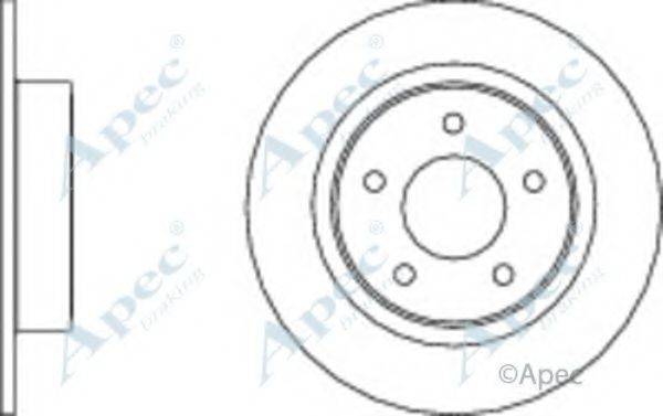 APEC BRAKING DSK2982 гальмівний диск