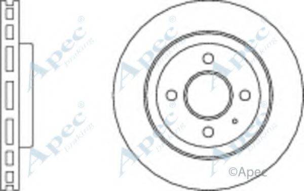 APEC BRAKING DSK3026 гальмівний диск