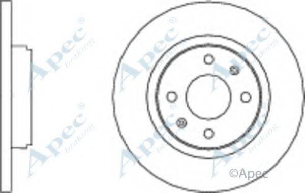 APEC BRAKING DSK3035 гальмівний диск