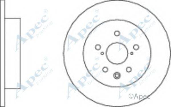 APEC BRAKING DSK3039 гальмівний диск