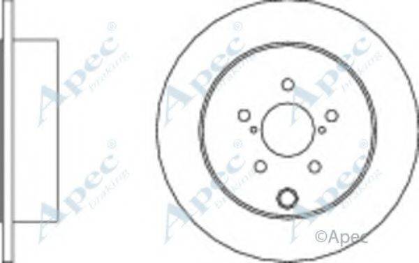 APEC BRAKING DSK3040 гальмівний диск