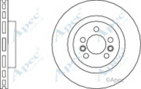 APEC BRAKING DSK3042 гальмівний диск