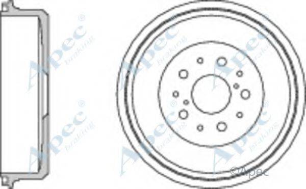 APEC BRAKING DRM9181 Гальмівний барабан