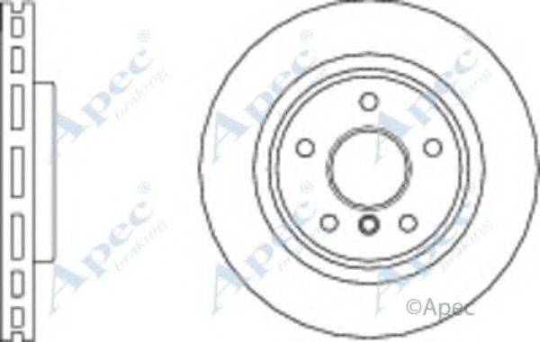 APEC BRAKING DSK3062 гальмівний диск