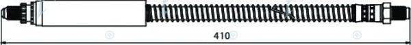 APEC BRAKING HOS3933 Гальмівний шланг