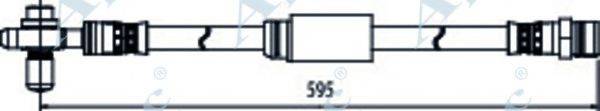 APEC BRAKING HOS3946 Гальмівний шланг