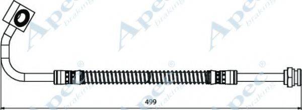 APEC BRAKING HOS4017 Гальмівний шланг