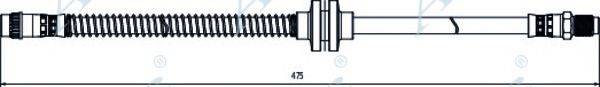 APEC BRAKING HOS4063 Гальмівний шланг