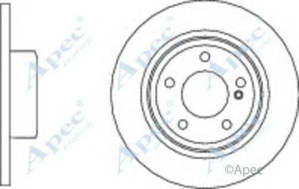 APEC BRAKING DSK3091 гальмівний диск