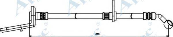 APEC BRAKING HOS3860 Гальмівний шланг