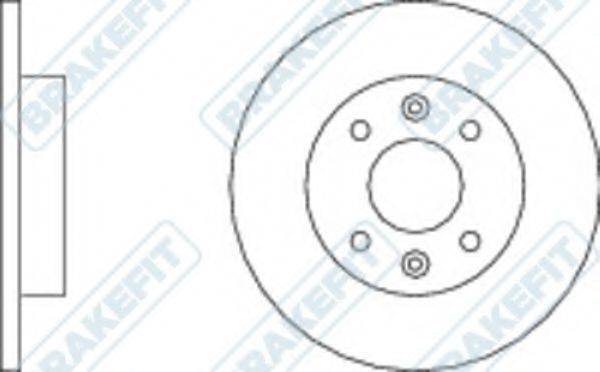 APEC BRAKING DK6033 гальмівний диск