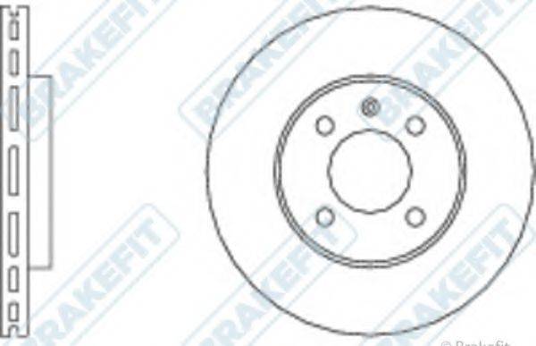 APEC BRAKING DK6036 гальмівний диск