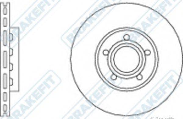 APEC BRAKING DK6091 гальмівний диск