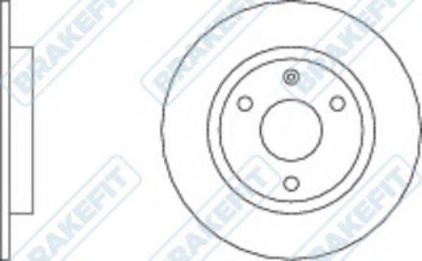 APEC BRAKING DK6055 гальмівний диск