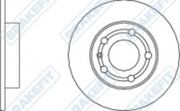 APEC BRAKING DK6064 гальмівний диск