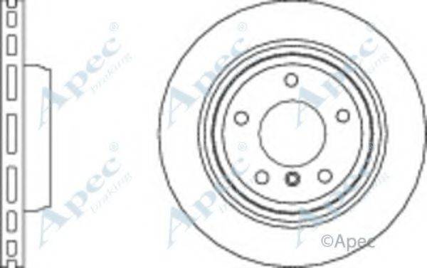 APEC BRAKING DSK3101 гальмівний диск