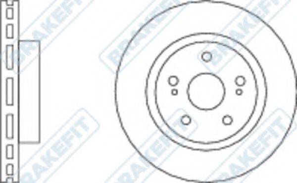 APEC BRAKING DK6128 гальмівний диск