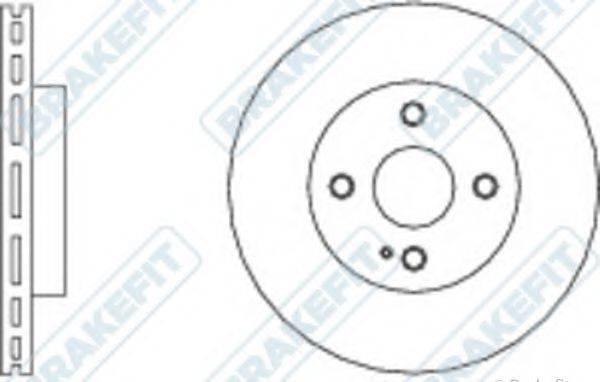 APEC BRAKING DK6133 гальмівний диск