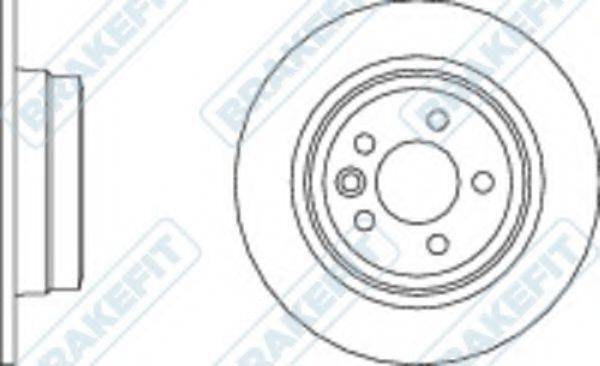 APEC BRAKING DK6155 гальмівний диск