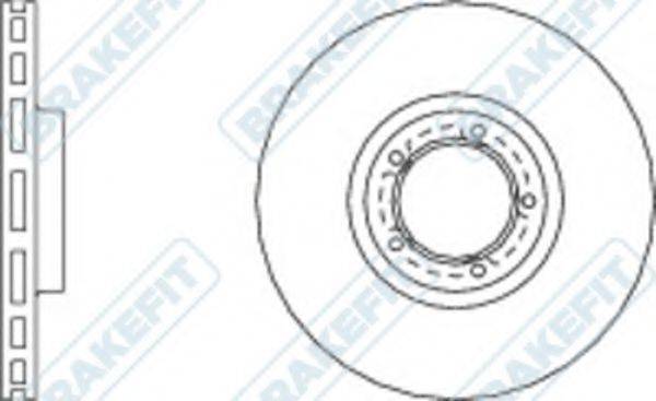 APEC BRAKING DK6191 гальмівний диск