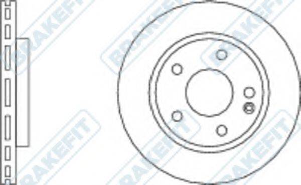 APEC BRAKING DK6197 гальмівний диск