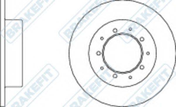 APEC BRAKING DK6204 гальмівний диск