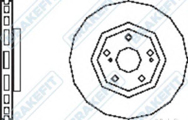 APEC BRAKING DK6253 гальмівний диск